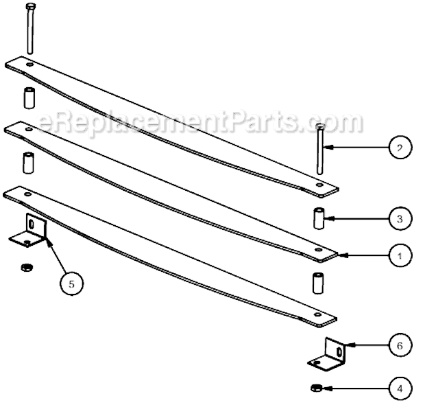 Page E Diagram and Parts List for 6041  US Stove Company Furnace